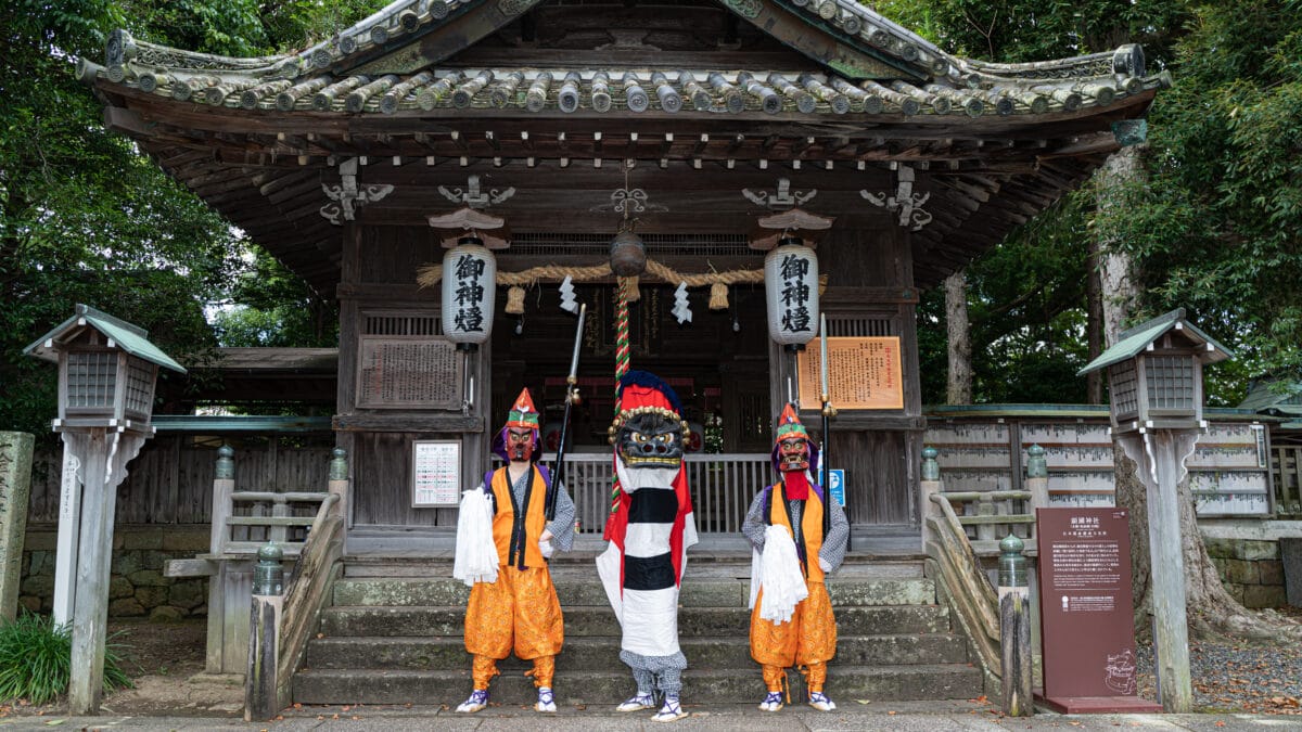 地域を育てる”伝統芸能『顯國神社の三面獅子』の可能性。 | 湯浅町観光