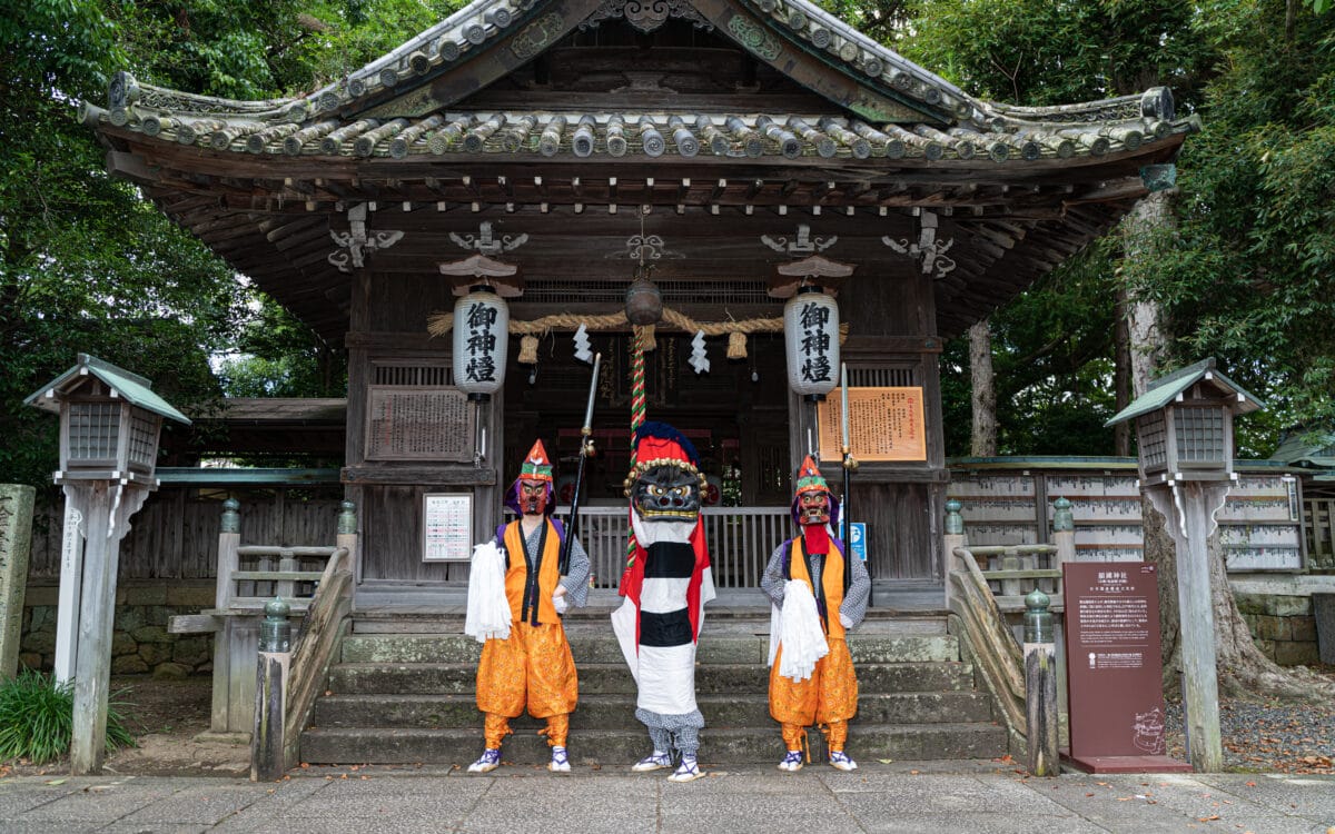 “地域を育てる”伝統芸能『顯國神社の三面獅子』の可能性。